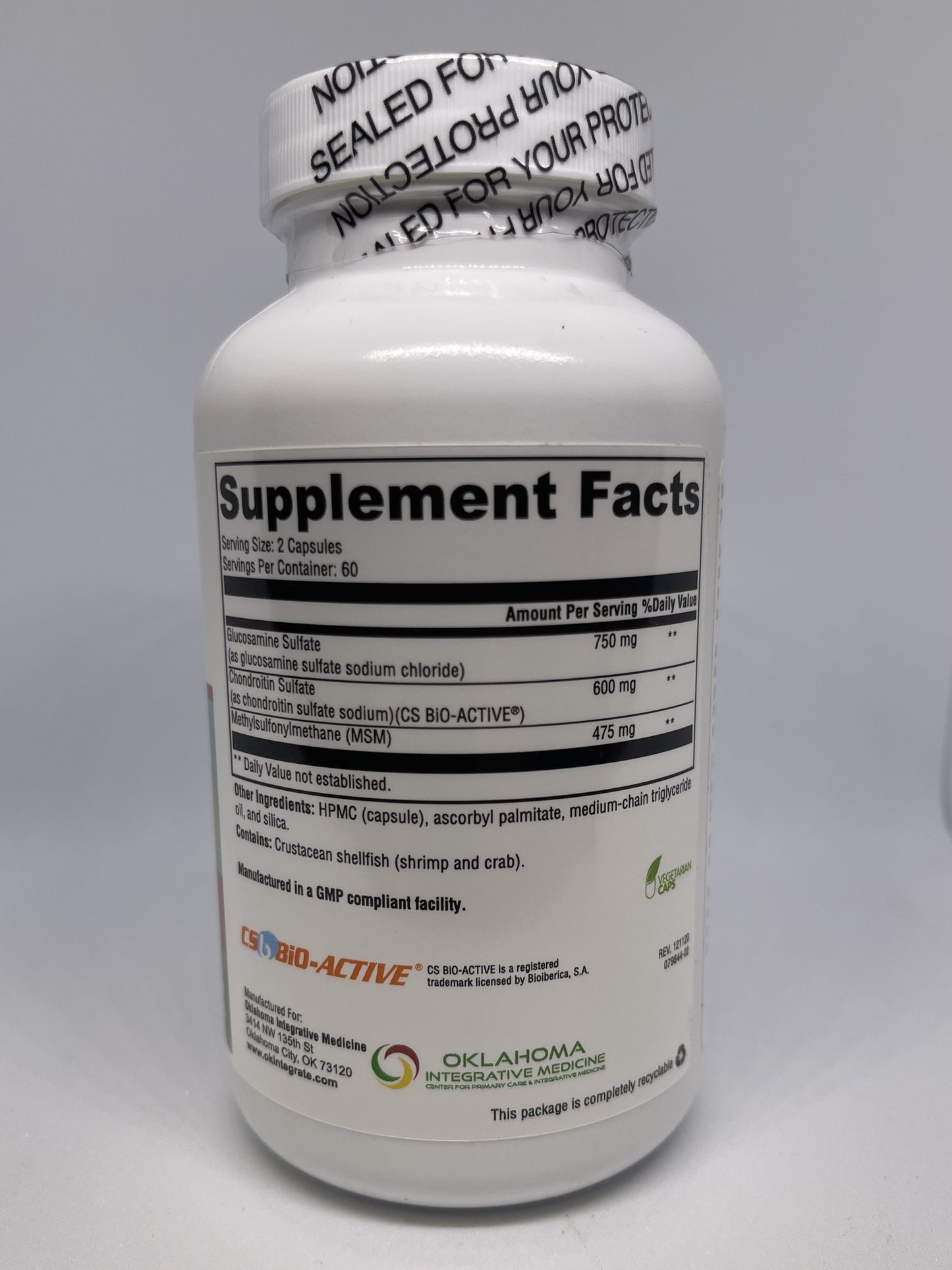 09 - JointHealth4me(SynovX)/ Glucosamine + MSM Forte (120)