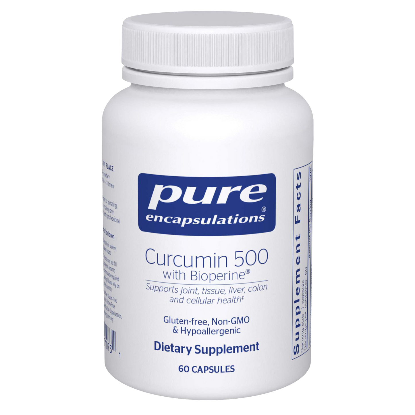 08 - Curcumin 500 W/Bioperine - 60 Tabs