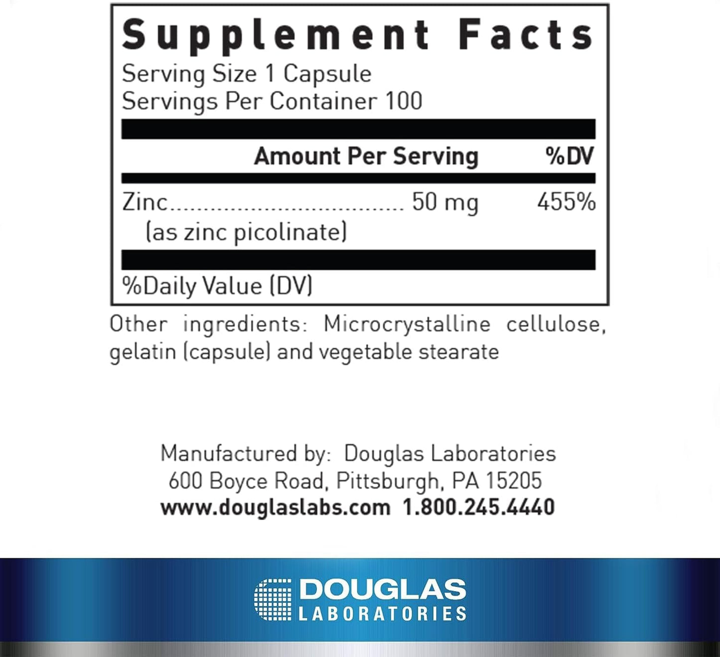 39 - Zinc Picolinate 50 mg