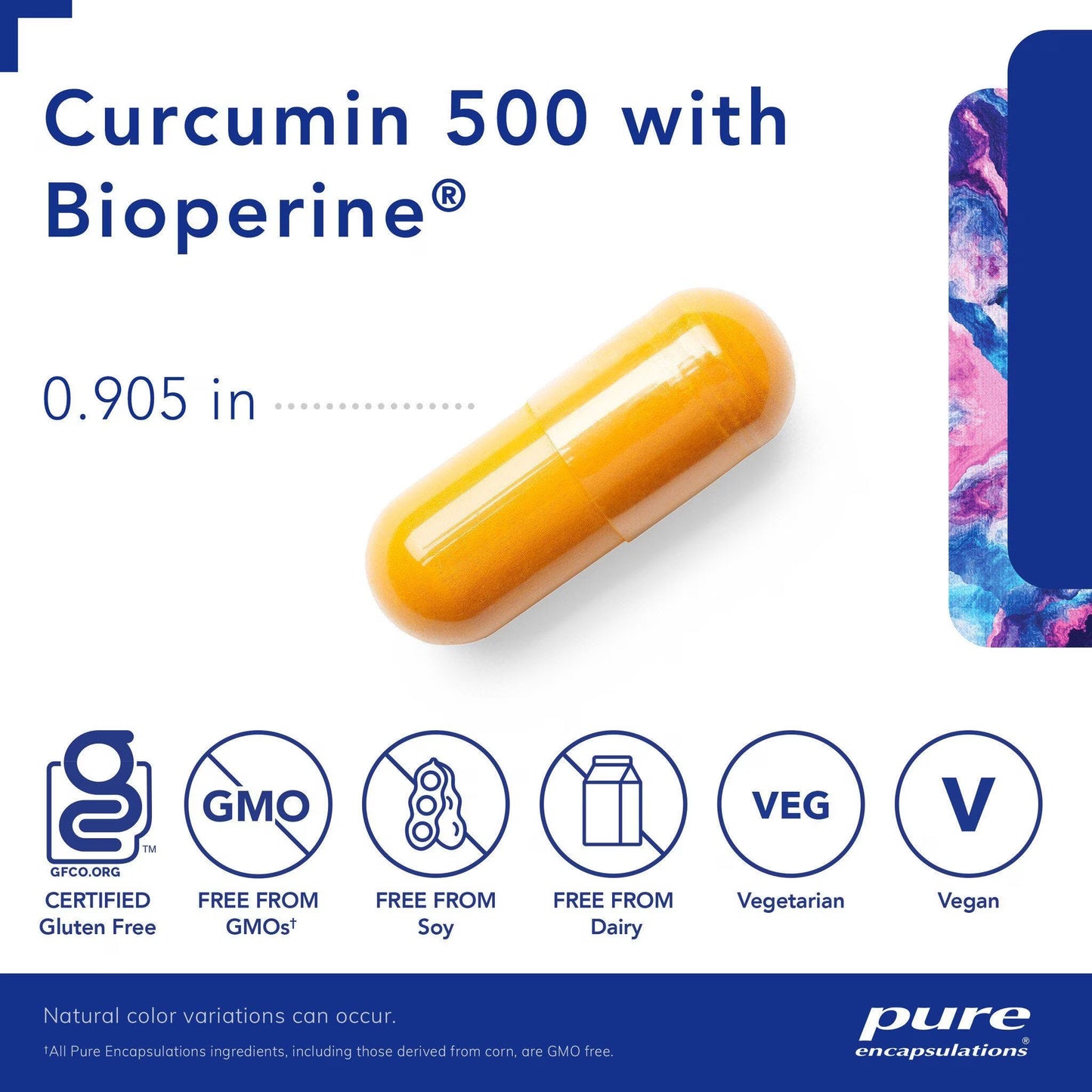 08.5 - Curcumin 500 w Bioperine - 120 Capsules