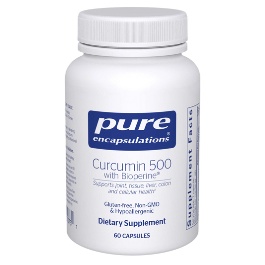 08 - Curcumin 500 W/Bioperine - 60 Tabs