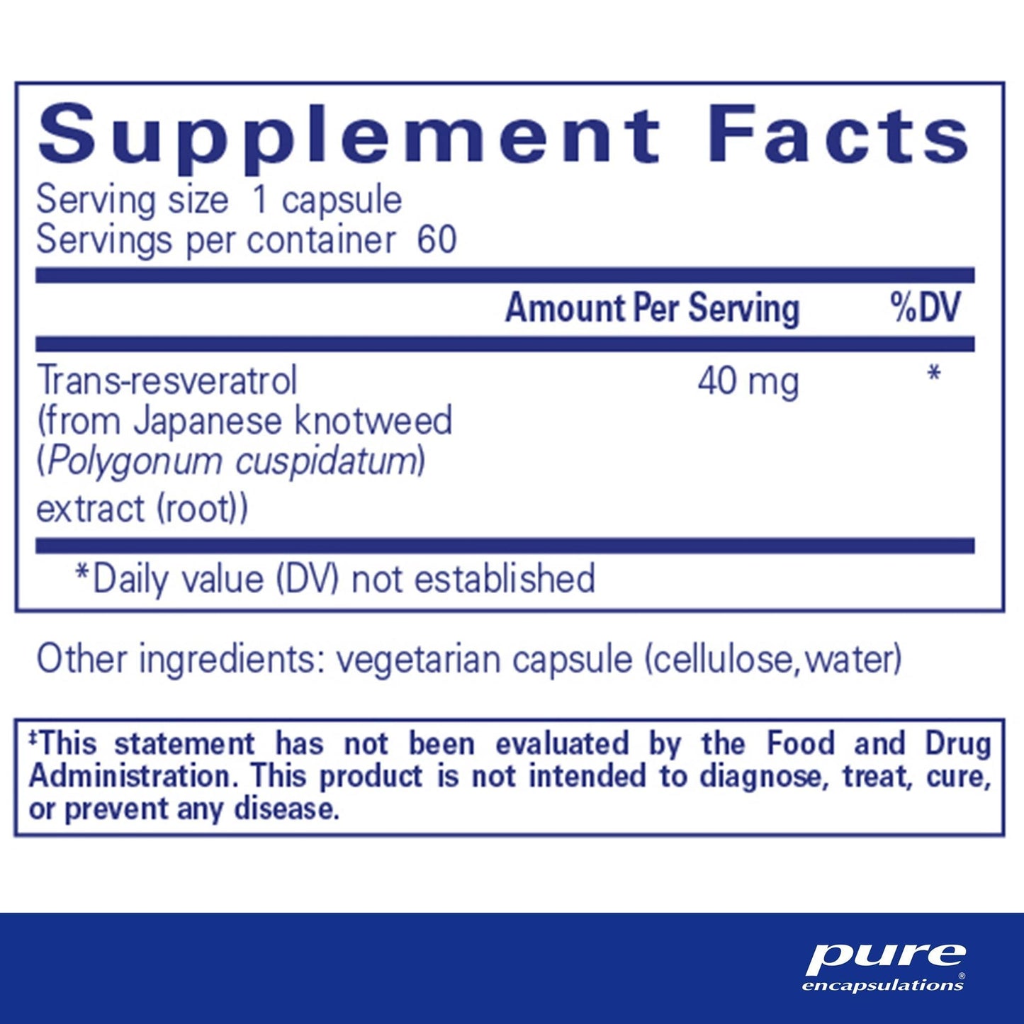 30 - Resveratrol 60 Tabs